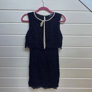 Boutique Black lace dress NWT Sz small